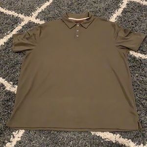 XL Perry Ellis Olive Green Polo